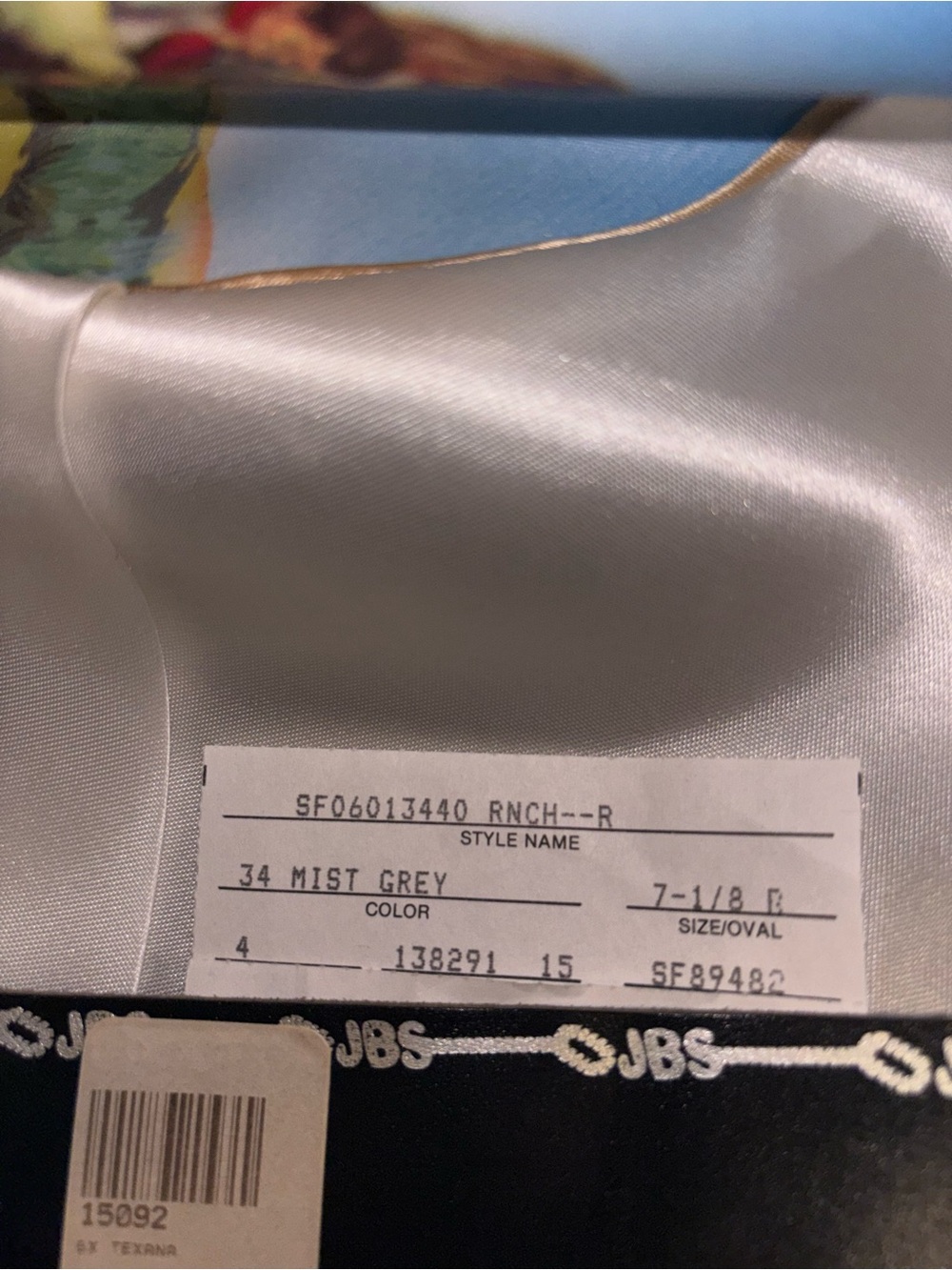 Stetson Mist Grey Sport Coat with Satin Lining
